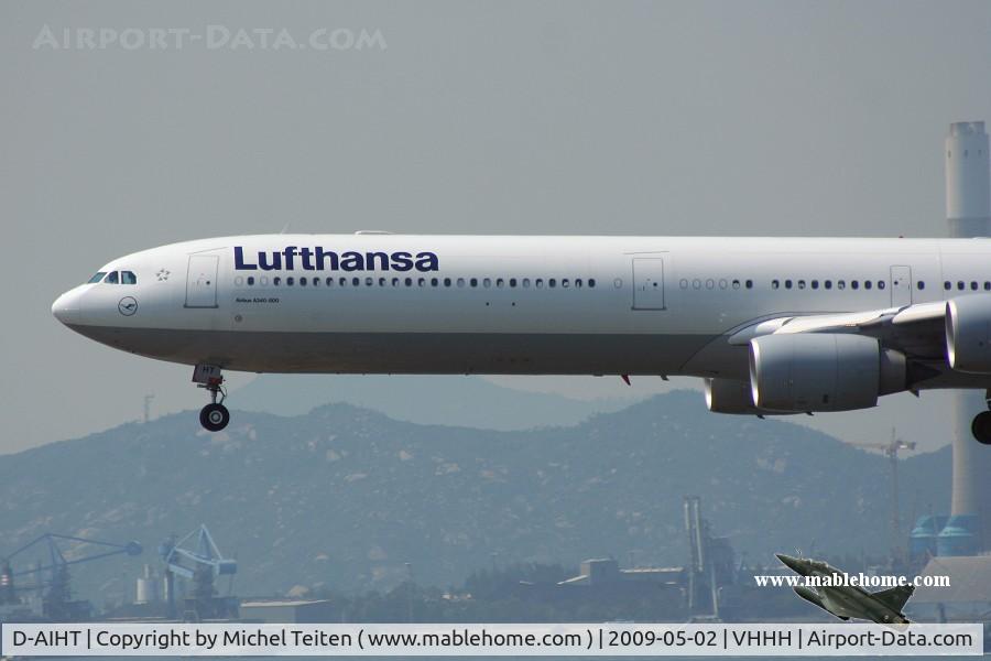 D-AIHT, 2008 Airbus A340-642 C/N 846, Lufthansa