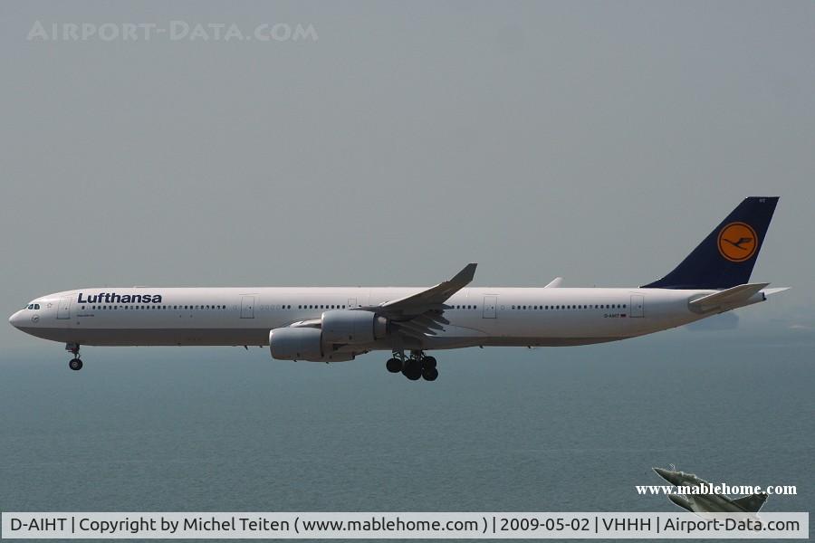 D-AIHT, 2008 Airbus A340-642 C/N 846, Lufthansa
