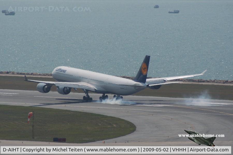 D-AIHT, 2008 Airbus A340-642 C/N 846, Lufthansa