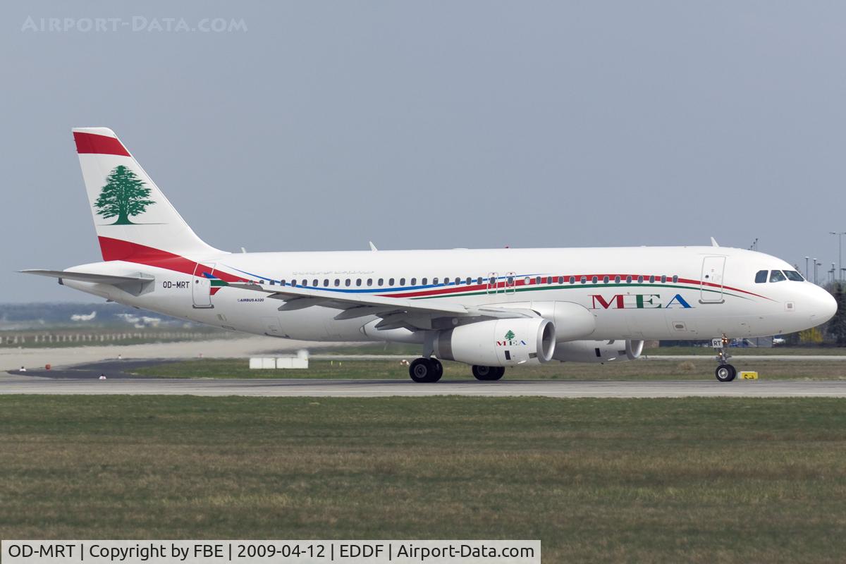 OD-MRT, 2008 Airbus A320-232 C/N 3736, MEA A320 returns to Beirut