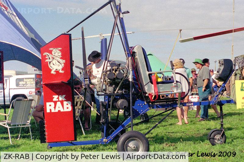 ZK-RAB, Rotor Flight Dominator I C/N R86, K J Middleton, Whitianga
