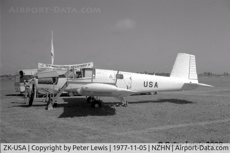 ZK-USA, 1977 Fletcher FU24A-950 C/N 240, NZ Aerospace Industries Ltd., Hamilton