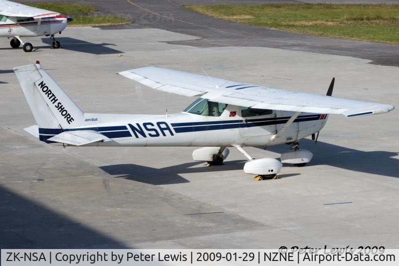 ZK-NSA, Cessna A152 Aerobat C/N A1520844, North Shore AC, Dairy Flat