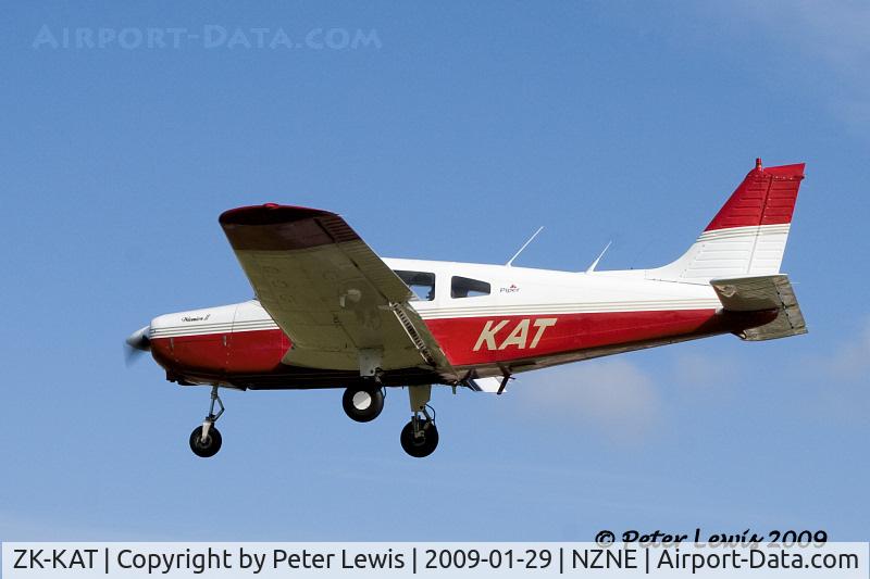 ZK-KAT, Piper PA-28-161 C/N 28-7816099, Massey University School of Aviation, Palmerston North
