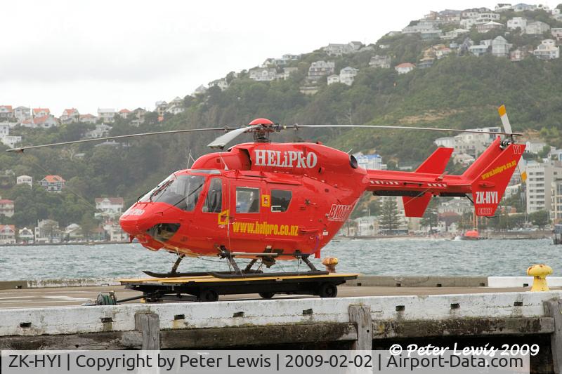 ZK-HYI, MBB-Kawasaki BK-117B-2 C/N 1011, Rick Lucas Helicopters Ltd., Palmerston North