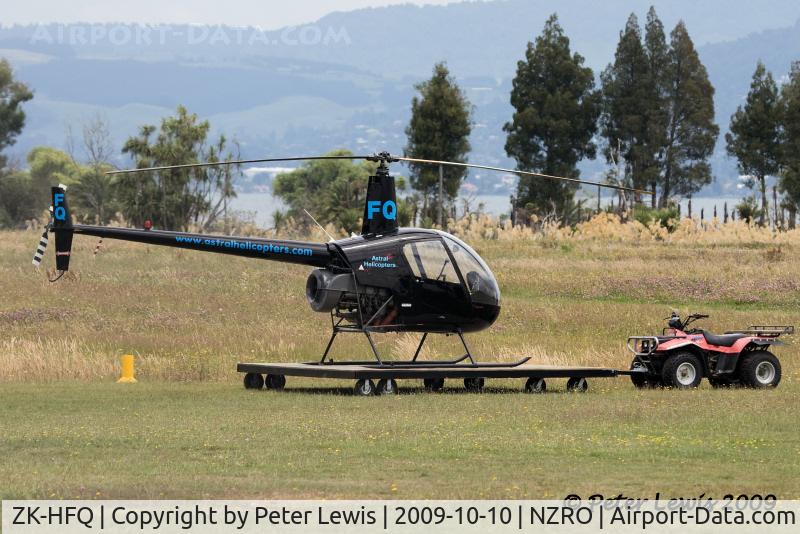 ZK-HFQ, Robinson R22 Beta C/N 1547, Astral Helicopters Ltd., Rotorua