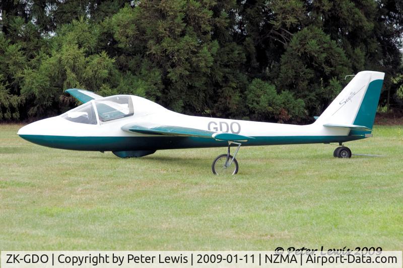 ZK-GDO, N.V. Vliegtuigbouw Sagitta 013 C/N 010R, R G J Smits, Auckland
