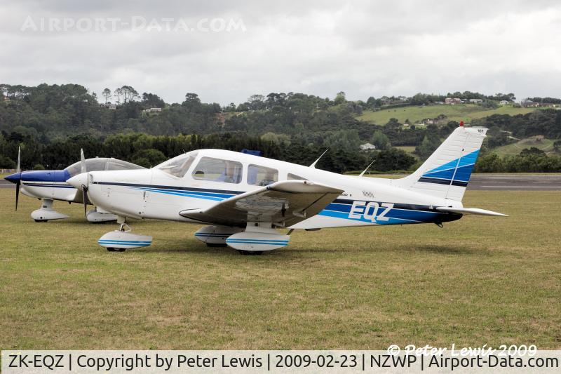 ZK-EQZ, Piper PA-28-161 C/N 28-8116112, M K Dorrian, Wellington