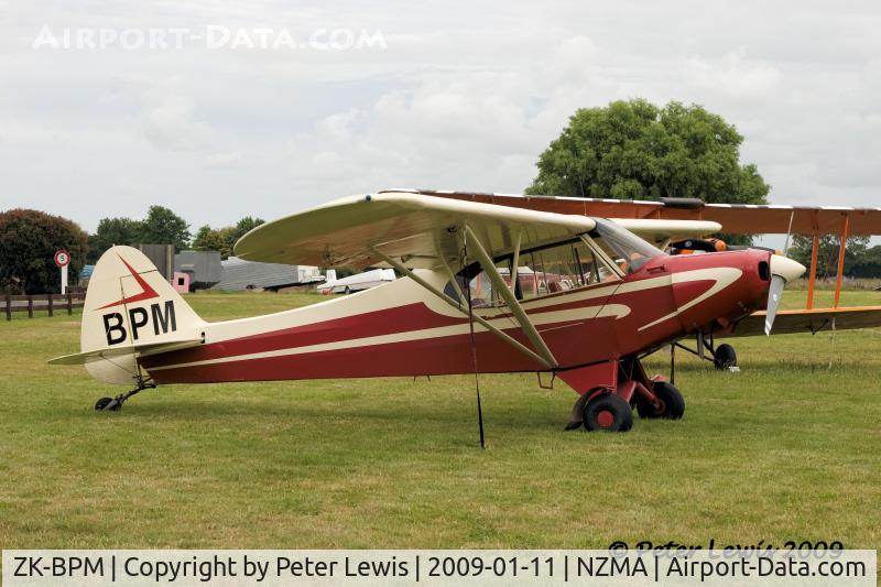 ZK-BPM, Piper PA-18A-150 Super Cub C/N 18-6380, McMullin Forestry Ltd., Thames