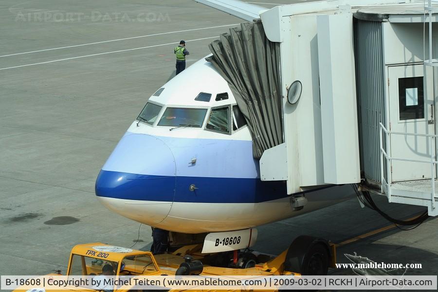 B-18608, Boeing 737-809 C/N 28406, China Airlines