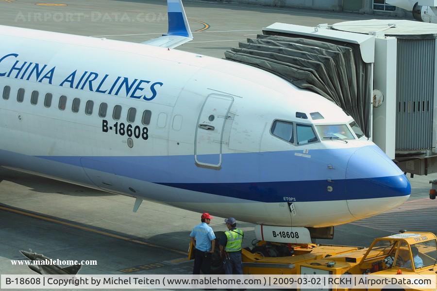 B-18608, Boeing 737-809 C/N 28406, China Airlines