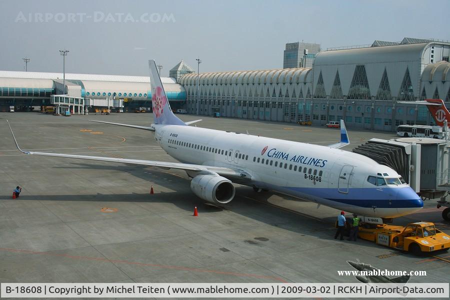 B-18608, Boeing 737-809 C/N 28406, China Airlines