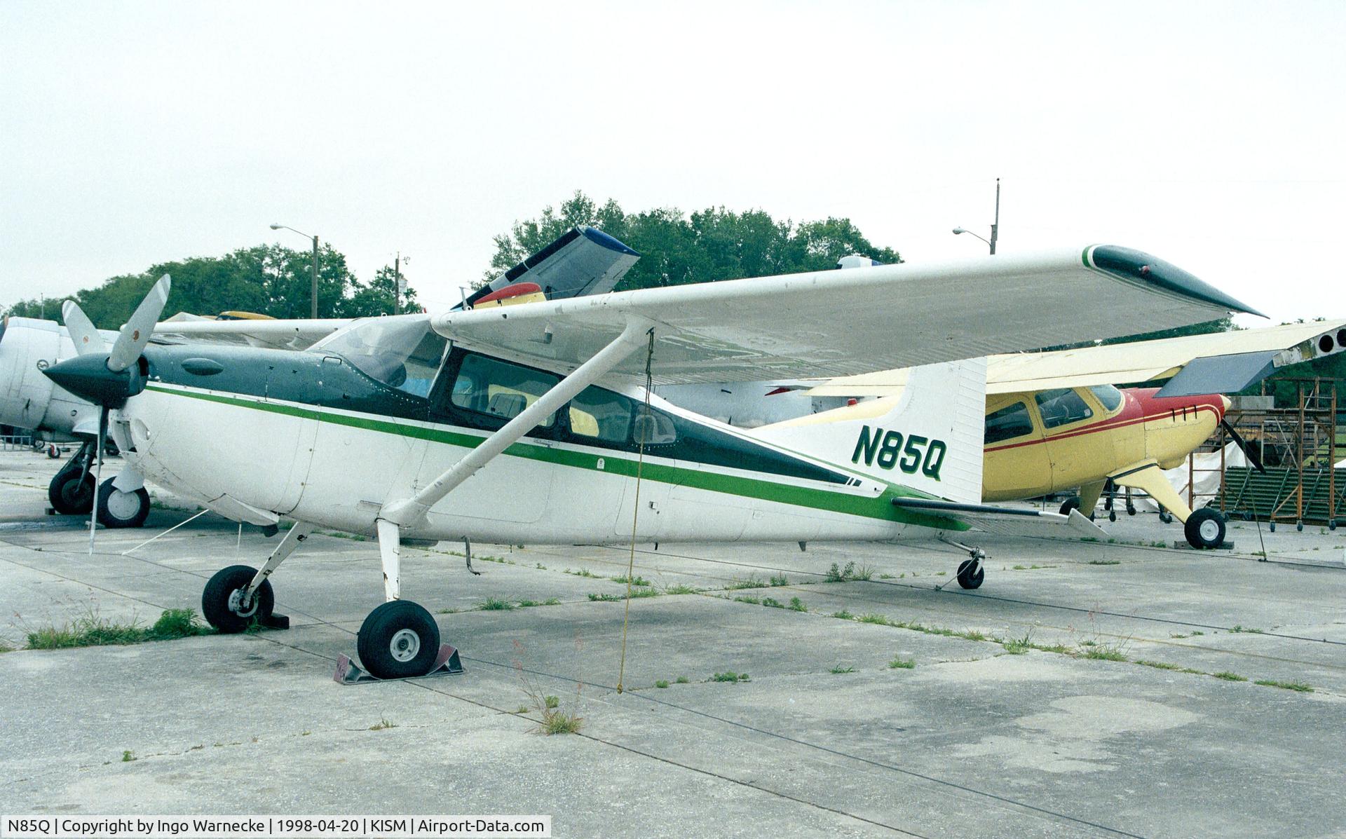 N85Q, 1978 Cessna A185F Skywagon 185 C/N 18503703, Cessna A185F Skywagon at Kissimmee airport, close to the Flying Tigers Aircraft Museum