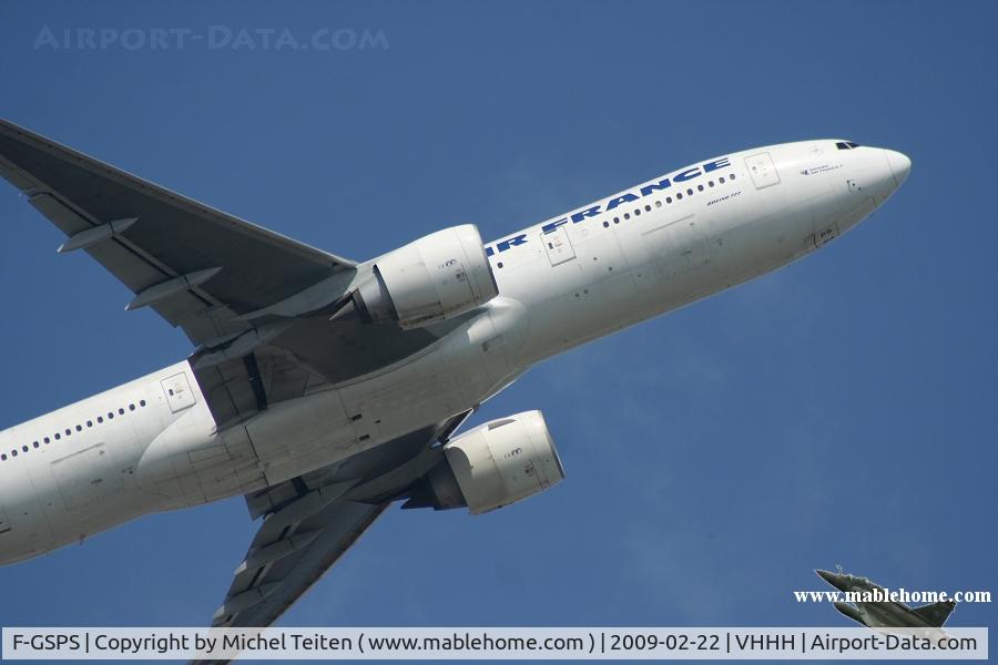 F-GSPS, 2001 Boeing 777-228/ER C/N 32306, Air France