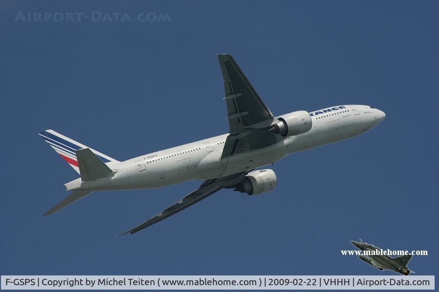 F-GSPS, 2001 Boeing 777-228/ER C/N 32306, Air France