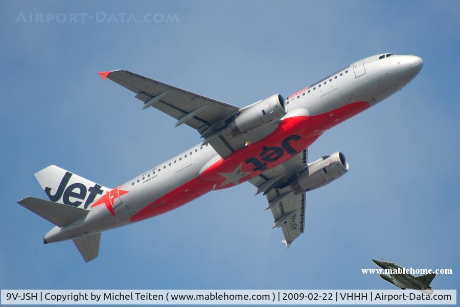 9V-JSH, 2005 Airbus A320-232 C/N 2604, Jetstar Asia