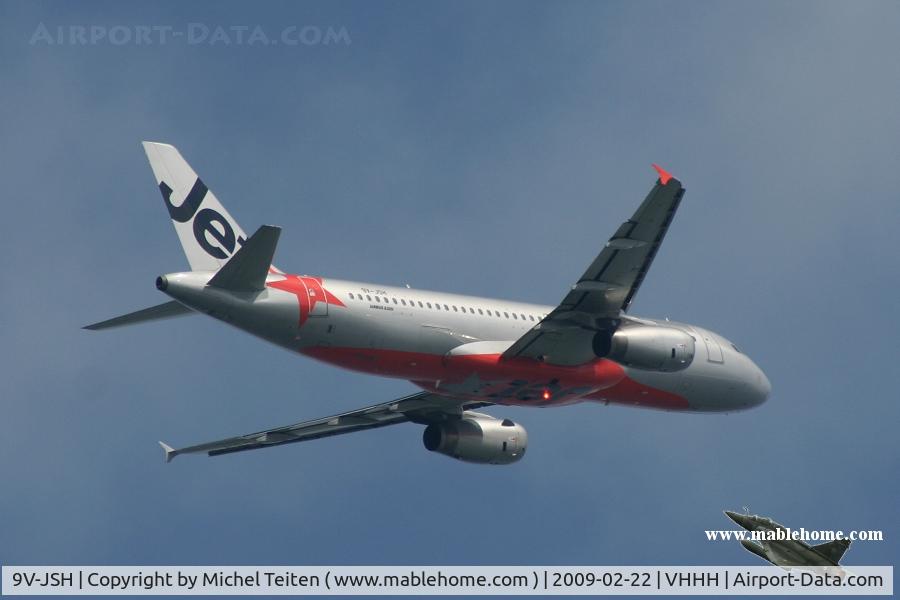 9V-JSH, 2005 Airbus A320-232 C/N 2604, Jetstar Asia