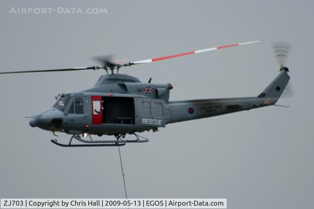 ZJ703, 2002 Bell 412EP Griffin HAR.2 C/N 36296, Royal Air Force