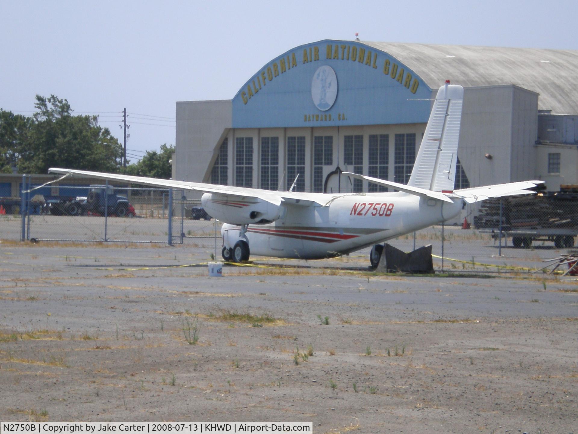 N2750B, 1956 Aero Commander 560-A C/N 410, Been there awhile......