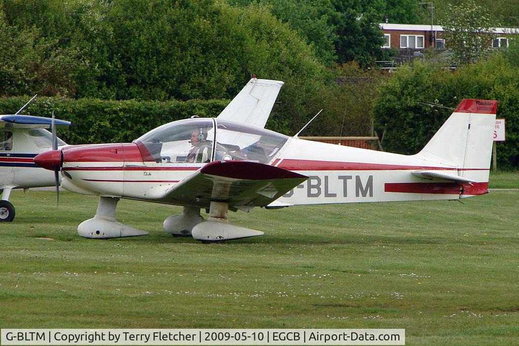 G-BLTM, 1976 Robin HR-200-100 Club C/N 96, 1976 Robin HR200/100 at City Airport Manchester (Barton)
