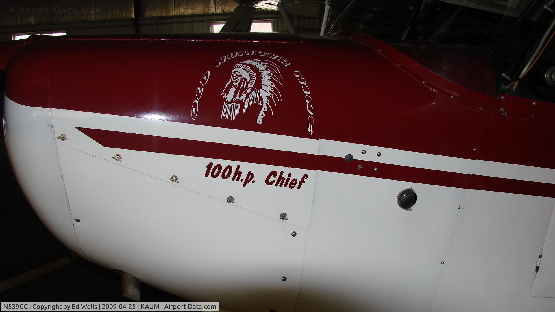 N539GC, 1947 Aeronca 11AC Chief C/N 11AC-1850, Old Number 9