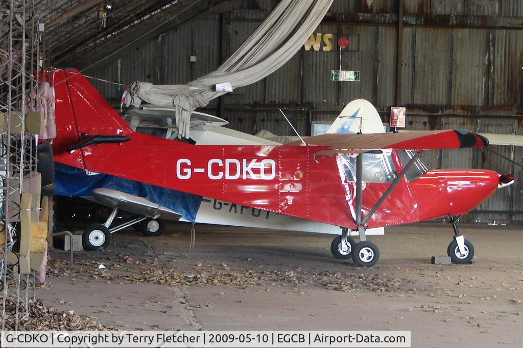 G-CDKO, 2005 ICP MXP-740 Savannah Jabiru(4) C/N BMAA/HB/402, Savannah Jabiru at City Airport Manchester (Barton)