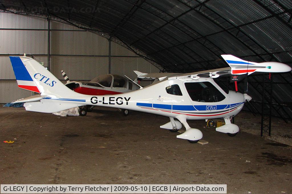 G-LEGY, 2008 Flight Design CTLS C/N F-08-09-13, Sports aircraft at City Airport Manchester (Barton)