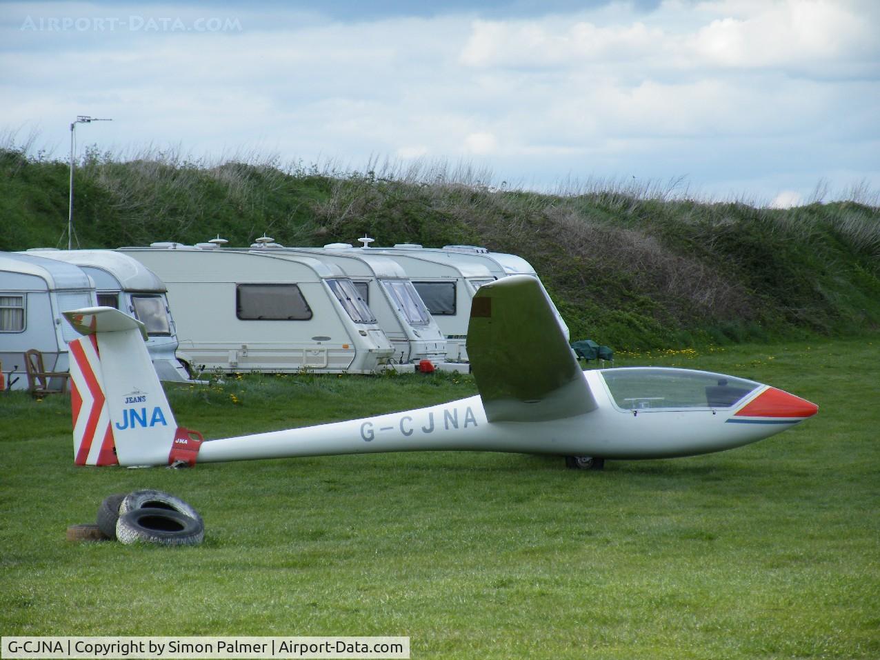 G-CJNA, 1978 Grob G-102 Astir CS Jeans C/N 2160, Grob Astir based at Shenington