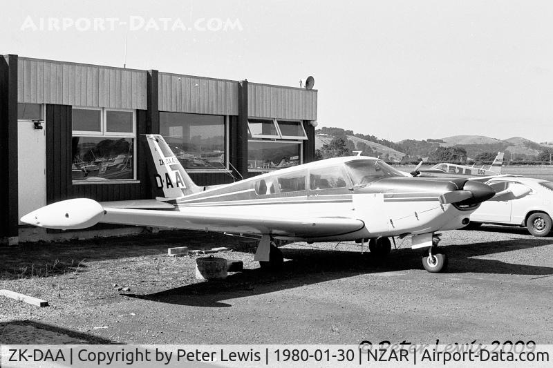 ZK-DAA, 1966 Piper PA-24-260 Comanche B C/N 24-4509, Auckland Air Charter Ltd., Ardmore