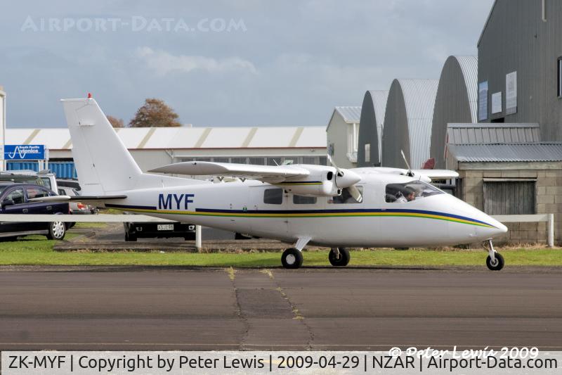 ZK-MYF, Partenavia P-68B C/N 123, Manawatu Districts AC, Palmerston North