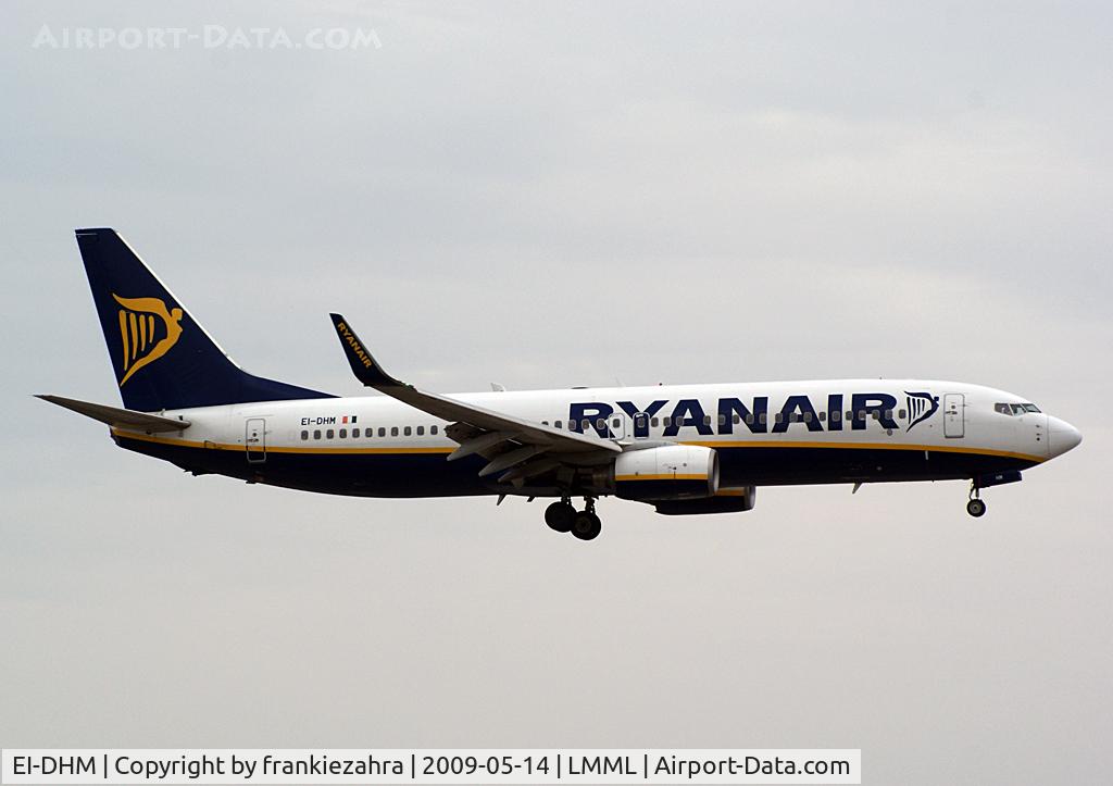 EI-DHM, 2005 Boeing 737-8AS C/N 33821, Ryanair