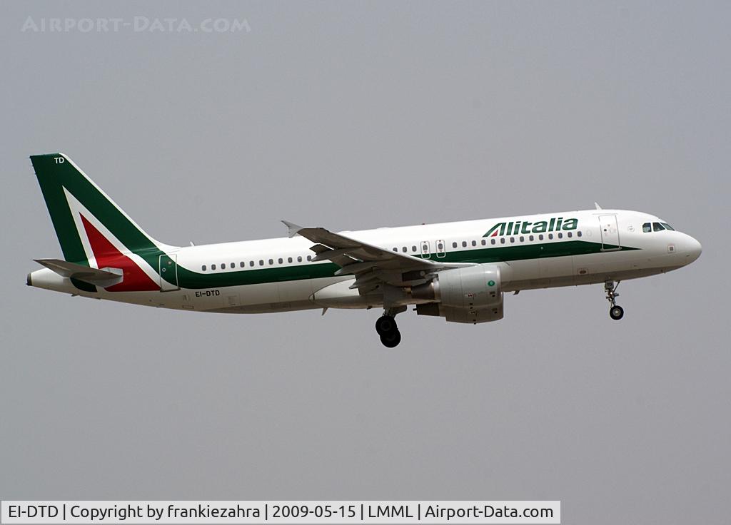 EI-DTD, 2009 Airbus A320-216 C/N 3846, Alitalia A320