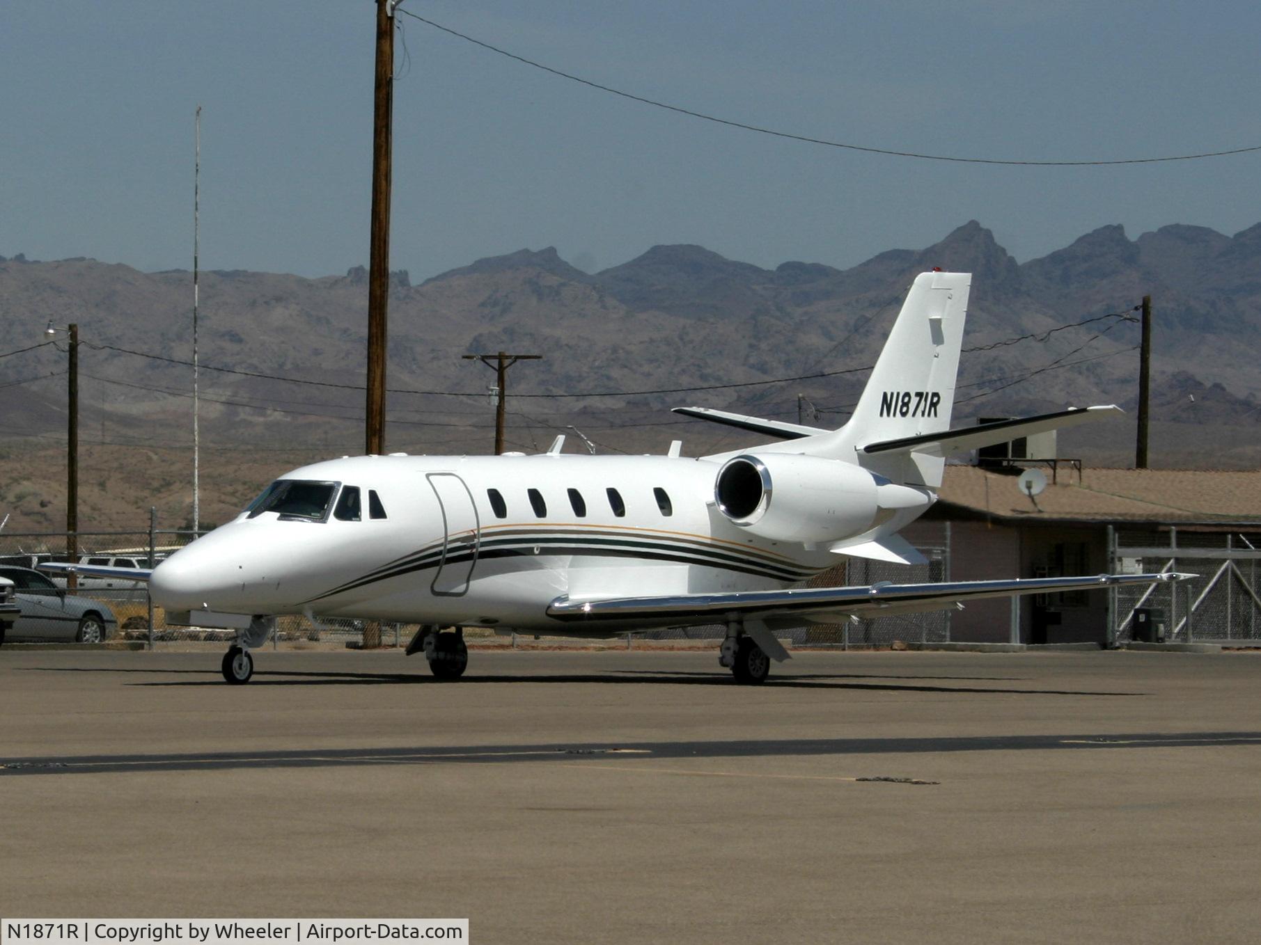 N1871R, 2002 Cessna 560XL Citation Excel C/N 560-5297, P-20 Avi Suquilla, Parker Arizona