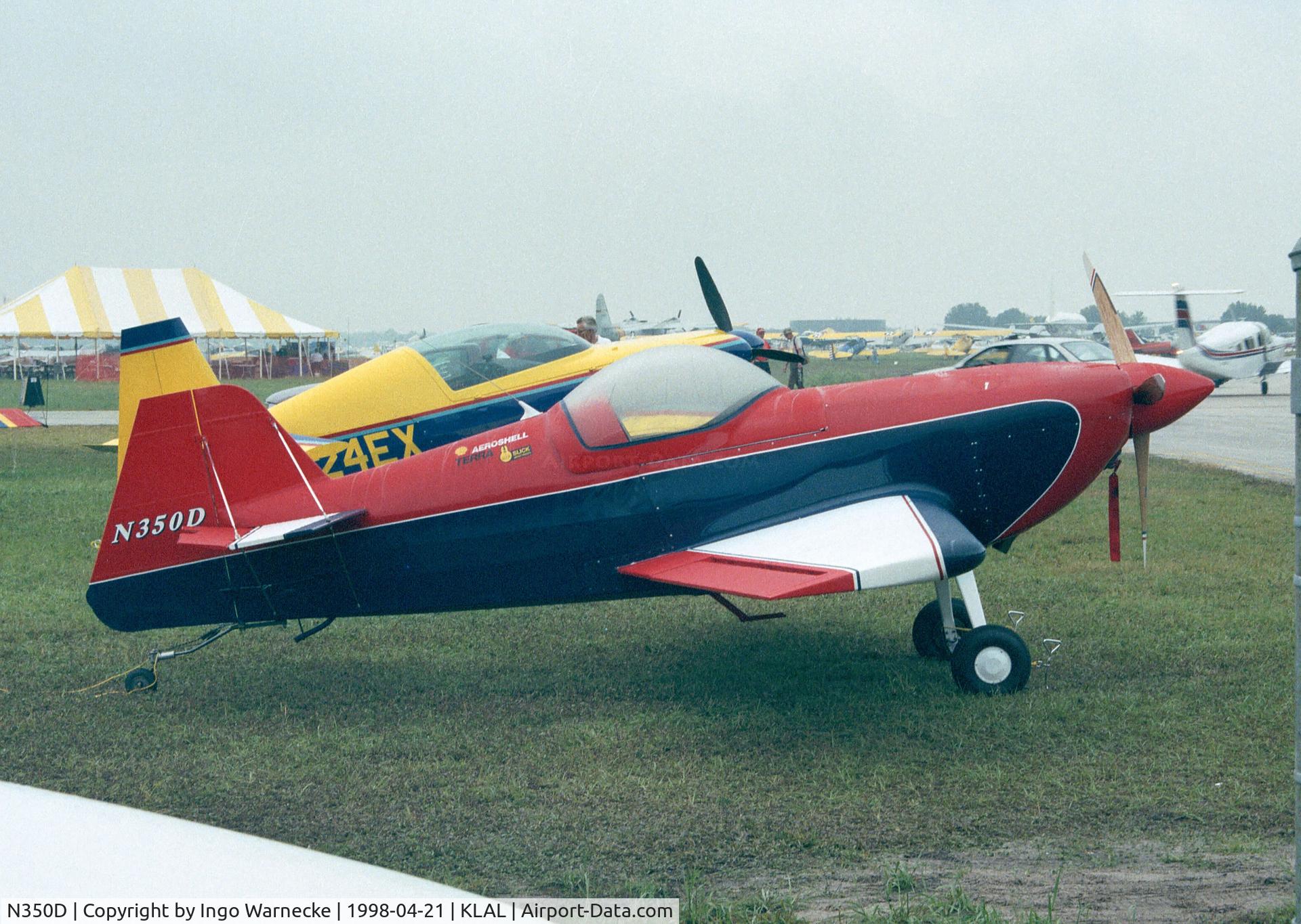 N350D, Mcclure Joseph A DR-7 C/N 94-0035, McClure A DR-7 at Sun 'n Fun 1998, Lakeland FL