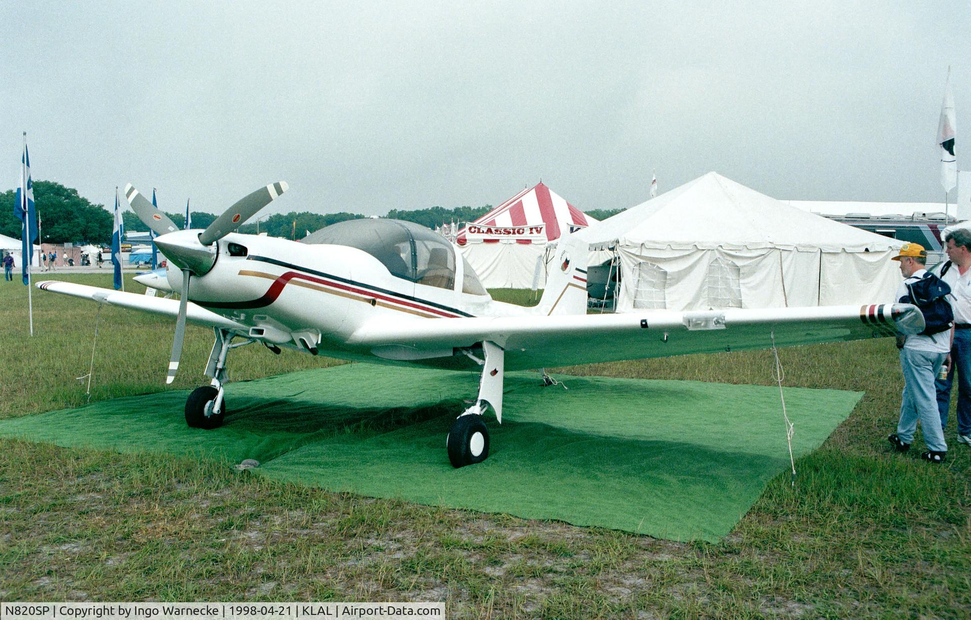 N820SP, Meyers MAC-145A C/N 302, Meyers (Estumkeda Micco SP-20) MAC-145A at Sun 'n Fun 1998, Lakeland FL