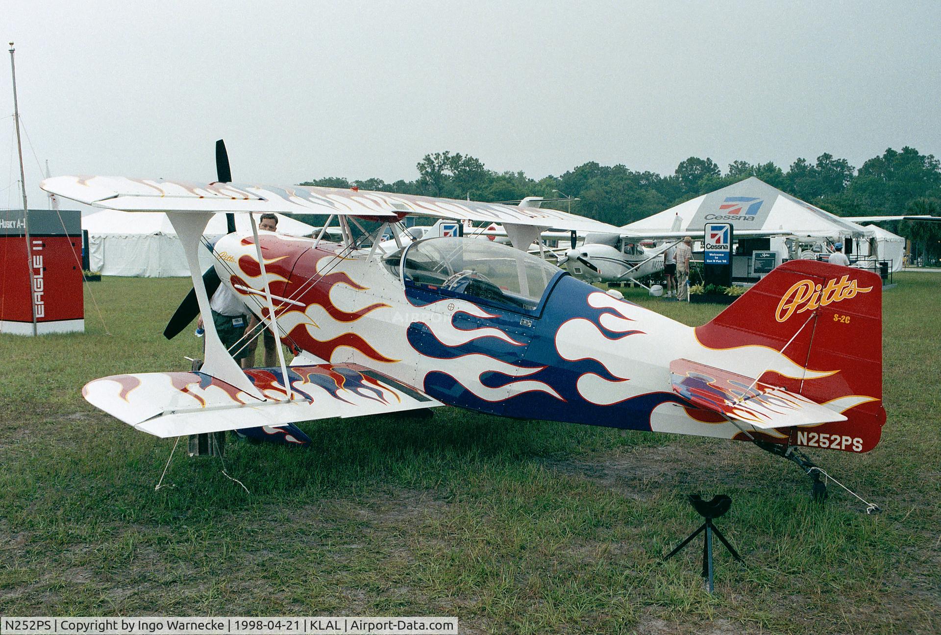 N252PS, 1999 Aviat Pitts S-2B Special C/N 5334, Aviat Pitts S-2C at Sun 'n Fun 1998, Lakeland FL