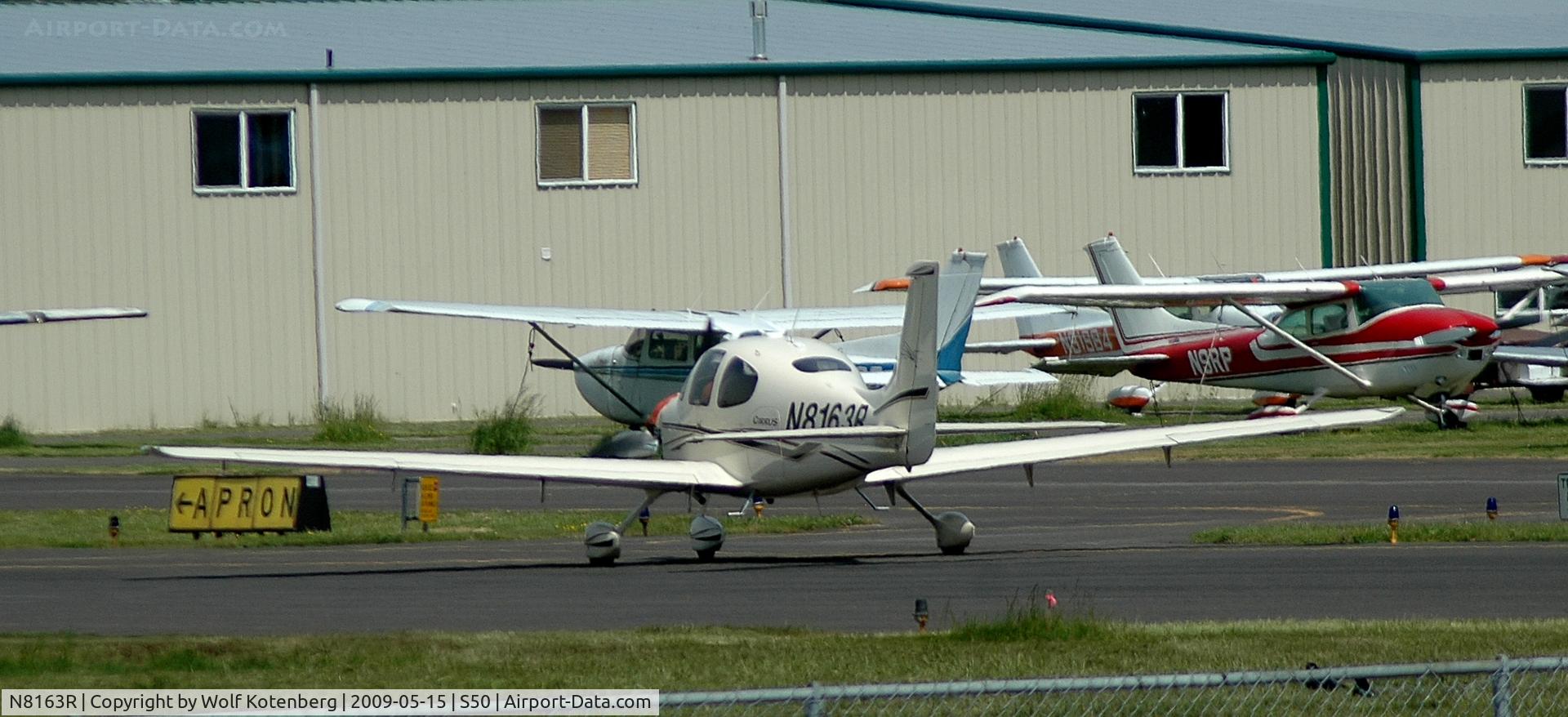 N8163R, 2003 Cirrus SR22 C/N 0744, back to the nest