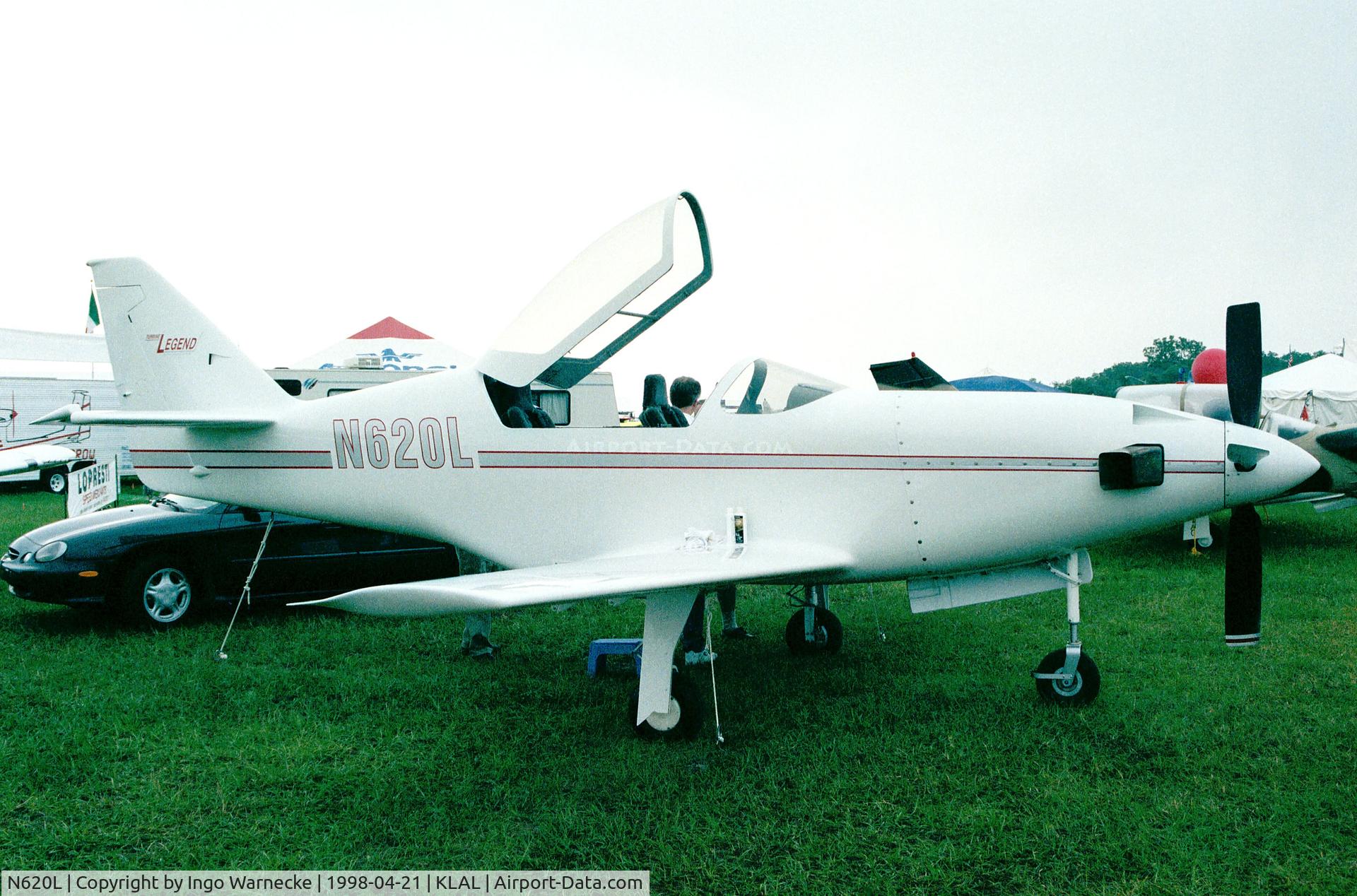 N620L, 1996 Performance Aircraft Legend C/N 001, Ackland Turbine Legend at Sun 'n Fun 1998, Lakeland FL