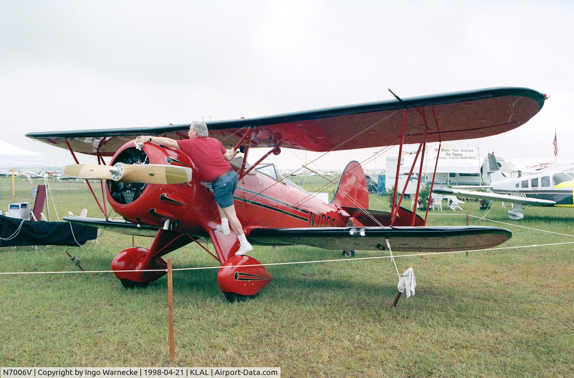 N7006V, 1998 Waco YMF-F5C C/N F5C081, Waco Classic YMF-F5C at Sun 'n Fun 1998, Lakeland FL