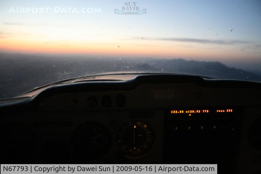 N67793, 1978 Cessna 152 C/N 15282022, sunset