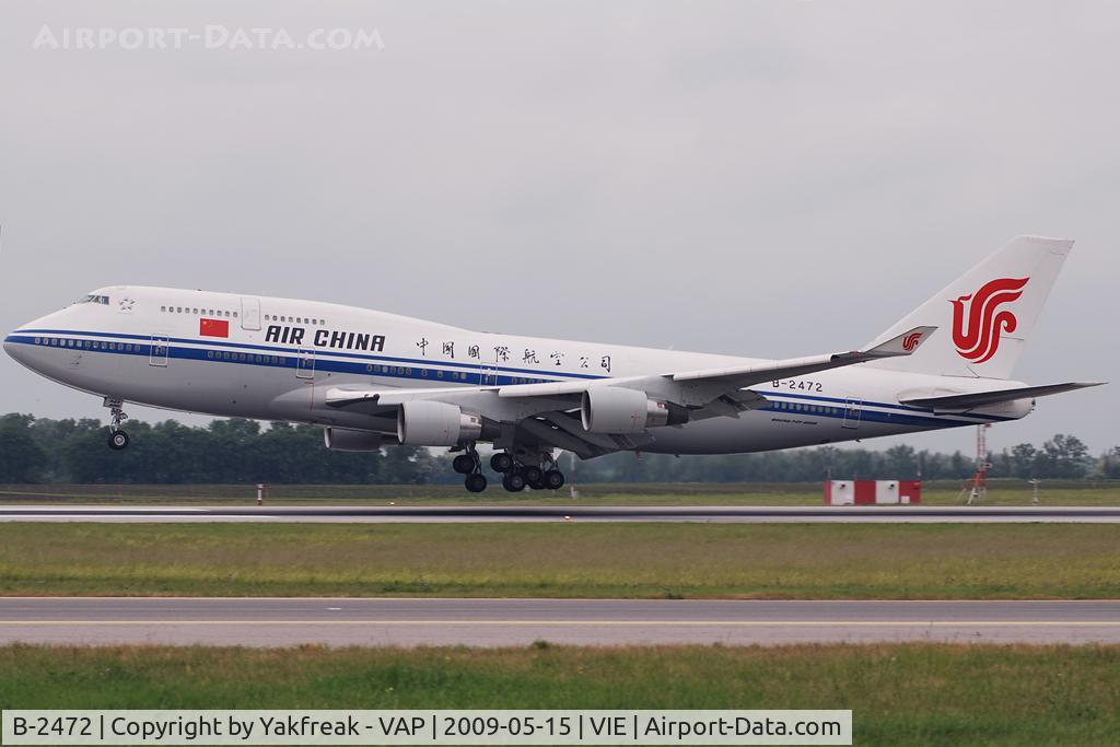 B-2472, 2000 Boeing 747-4J6 C/N 30158, Air China Boeing 747-400