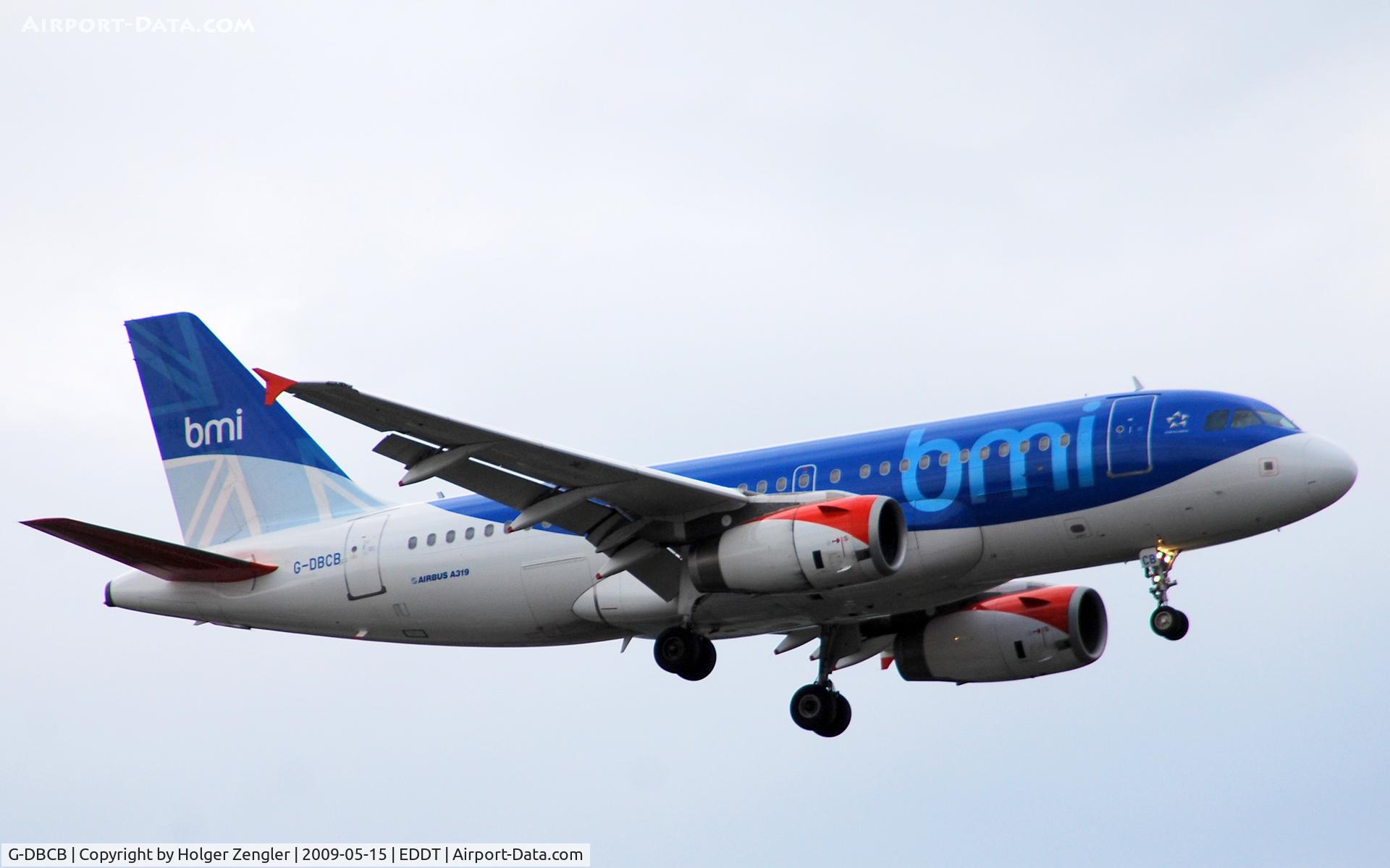 G-DBCB, 2004 Airbus A319-131 C/N 2188, Where ever this plane has started, now it´s landing at TXL