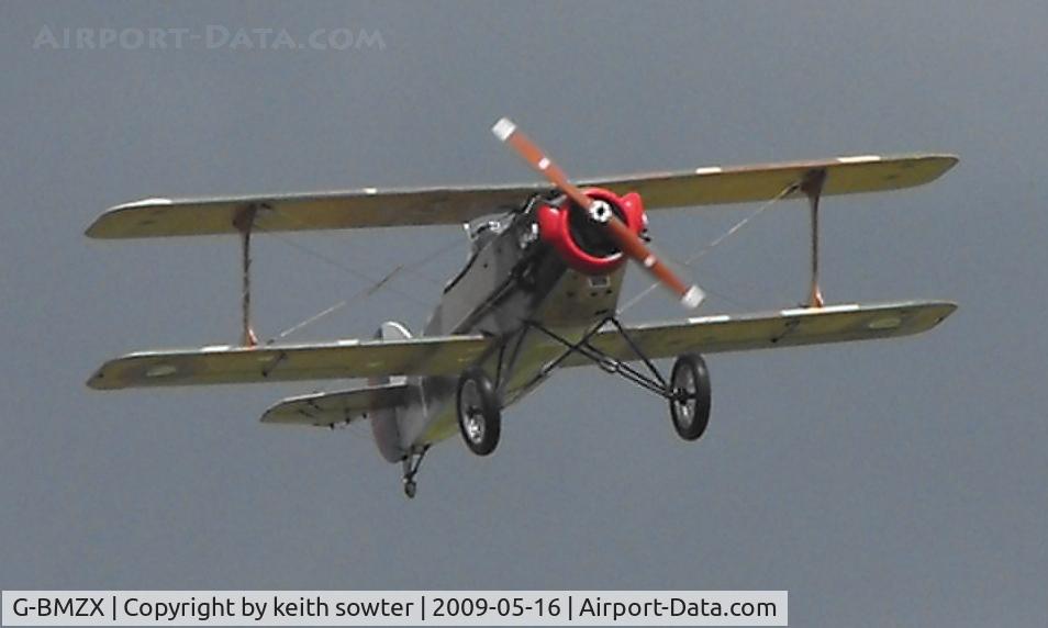 G-BMZX, 1989 Wolf W-11 Boredom Fighter C/N PFA 146-11042, resident aircraft at Priory Farm - off for a local flight