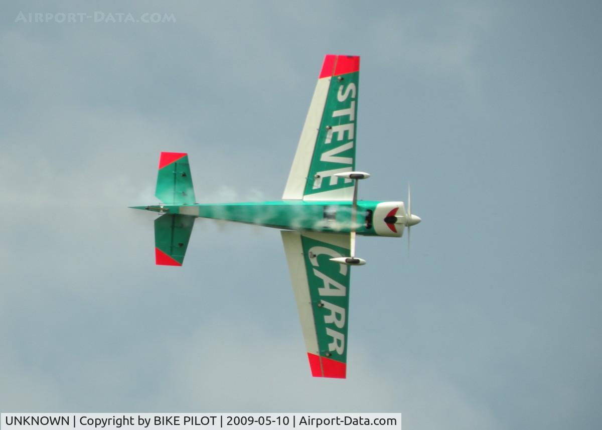 UNKNOWN, Miscellaneous Various C/N unknown, EXTRA 330SC AT BRIMPTON FLY-IN, BYE THE WAY THIS IS A SCALE MODEL OF ABOUT 2.5 FT. WING SPAN