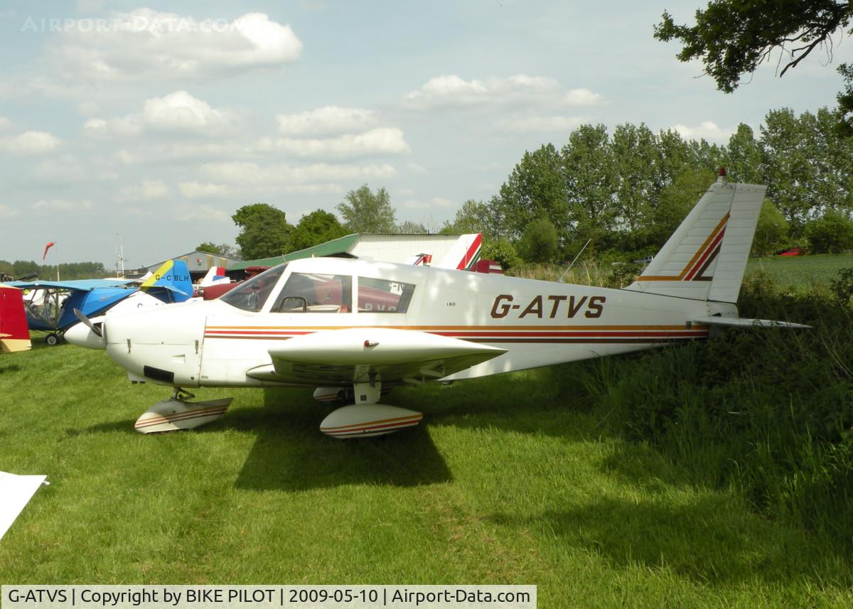G-ATVS, 1966 Piper PA-28-180 Cherokee C C/N 28-3041, VISITING CHEROKEE BRIMPTON FLY-IN