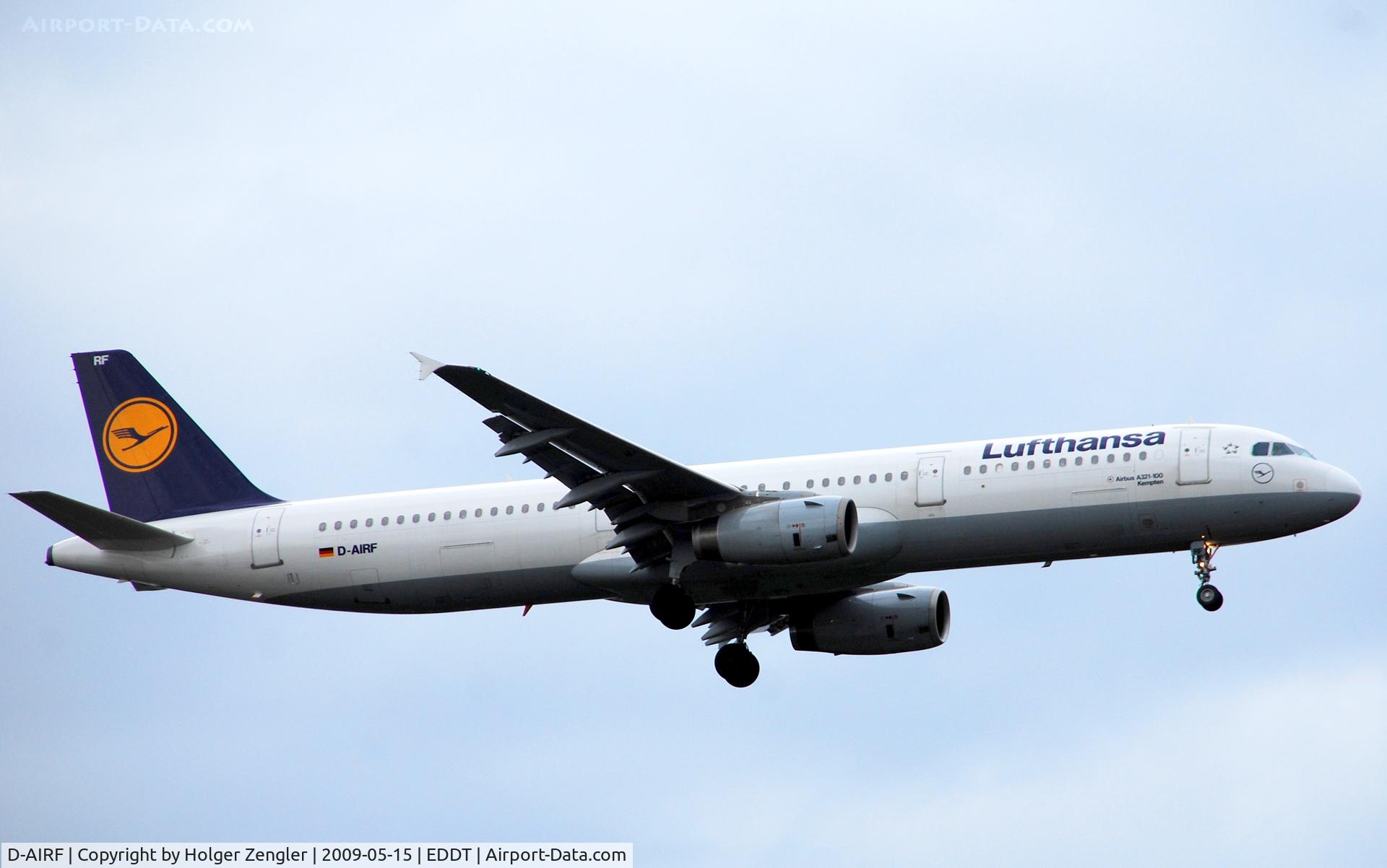 D-AIRF, 1994 Airbus A321-131 C/N 0493, LUFTHANSA´s 