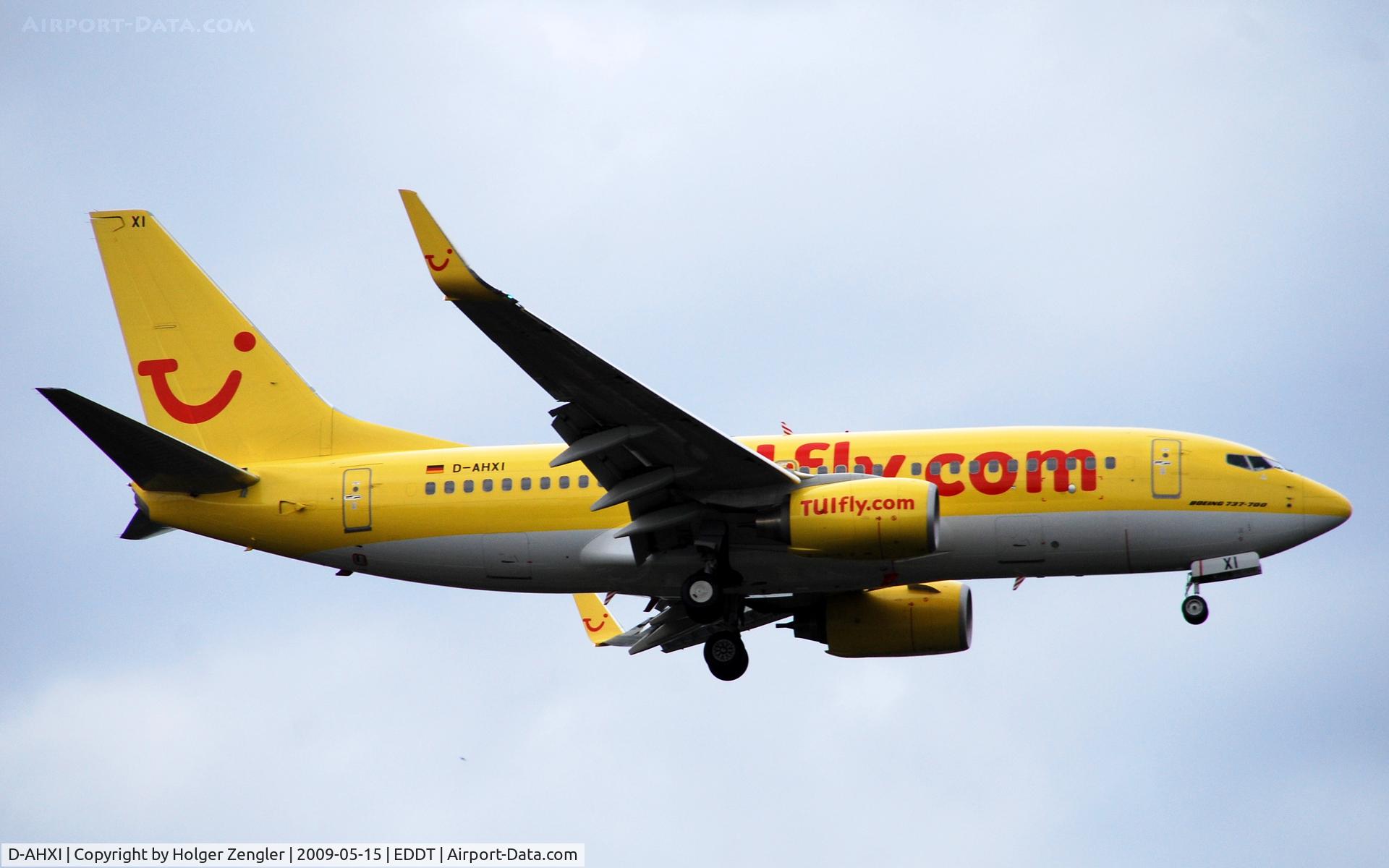 D-AHXI, 2008 Boeing 737-7K5 C/N 35141, Flight X3 1214 from CGN on the way down to TXL