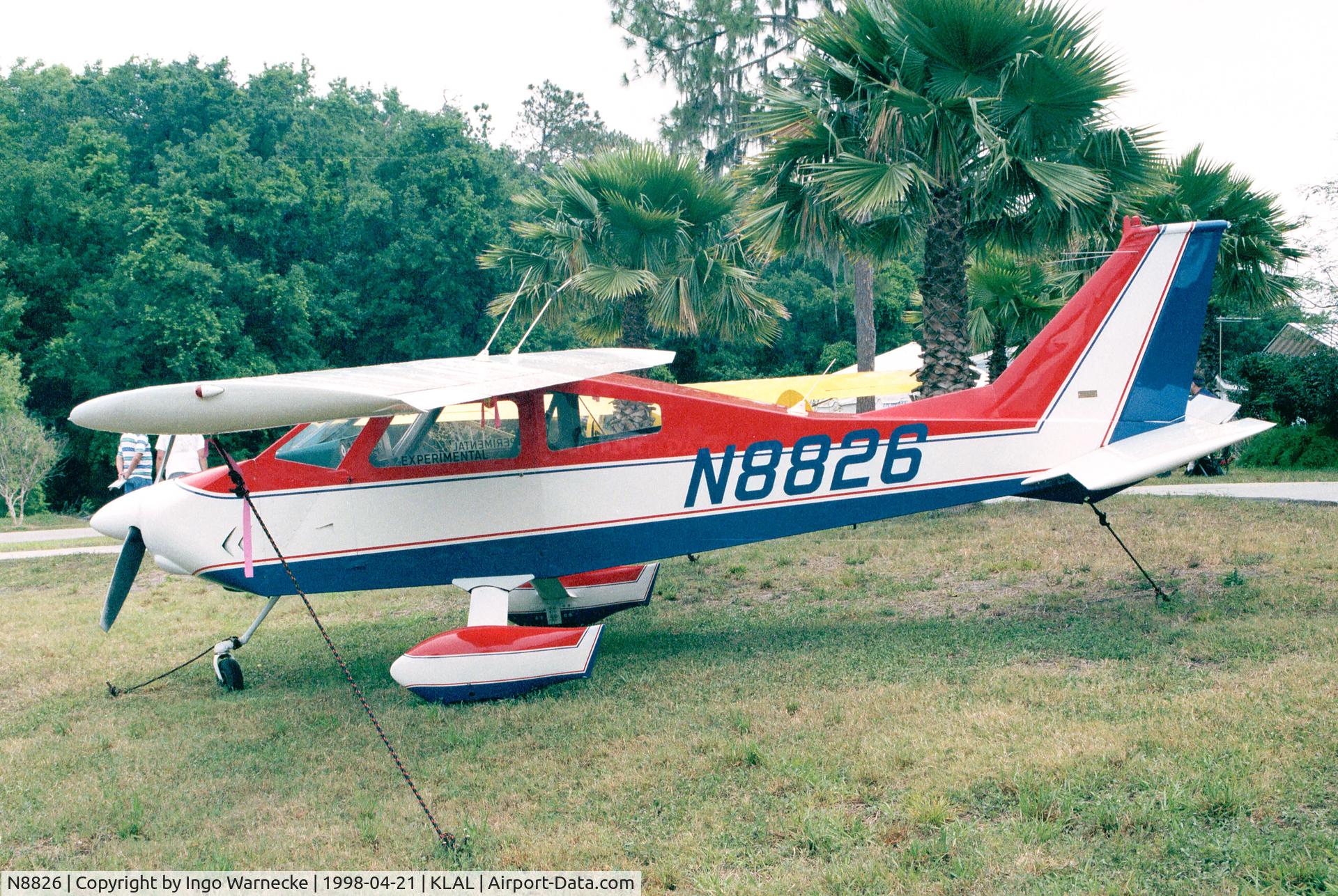 N8826, Bede BD-4 C/N 128, Bede BD-4 at Sun 'n Fun 1998, Lakeland FL