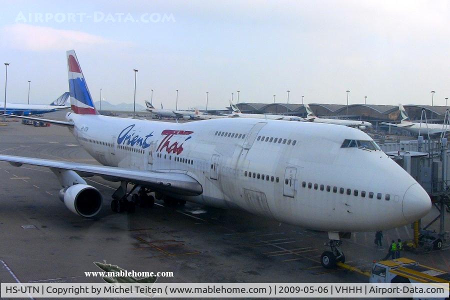 HS-UTN, 1984 Boeing 747-346 C/N 23149, Orient Thai Airlines