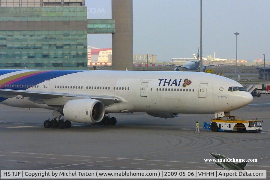 HS-TJF, 1997 Boeing 777-2D7 C/N 27731, Thai Airways